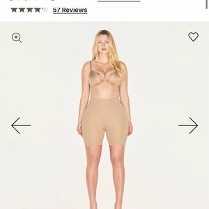 Seamless Nude Shapewear Shorts